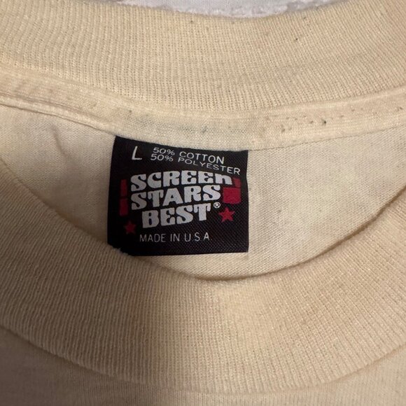 Vintage Screen Stars Best Orlando Flamingos Basketball T-Shirt L 1990 Leadership - Picture 3 of 7